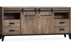WoonMax Vigo Mango dressoir 2 deurs en 4 lades Lamulux