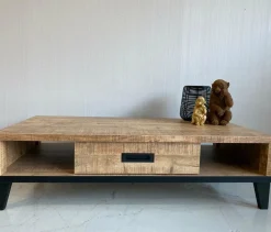 WoonMax Vigo Mango salontafel lamulux met 1 lade