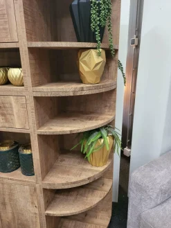 WoonMax Wandkast Combine groot met zijkast showroommodel