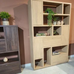 WoonMax Wandkast Denton groot - 140 cm breed - Diverse kleuren