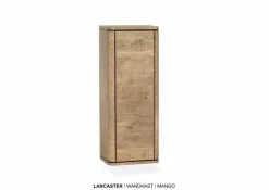 WoonMax Wandkast Lancaster 1 deur - leverbaar in 7 kleuren
