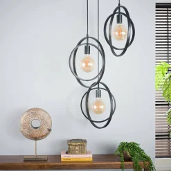 WoonStijl Hanglamp 3L Turn around getrapt