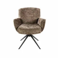 WoonStijl Armstoel Forza draaibaarHoven champagne