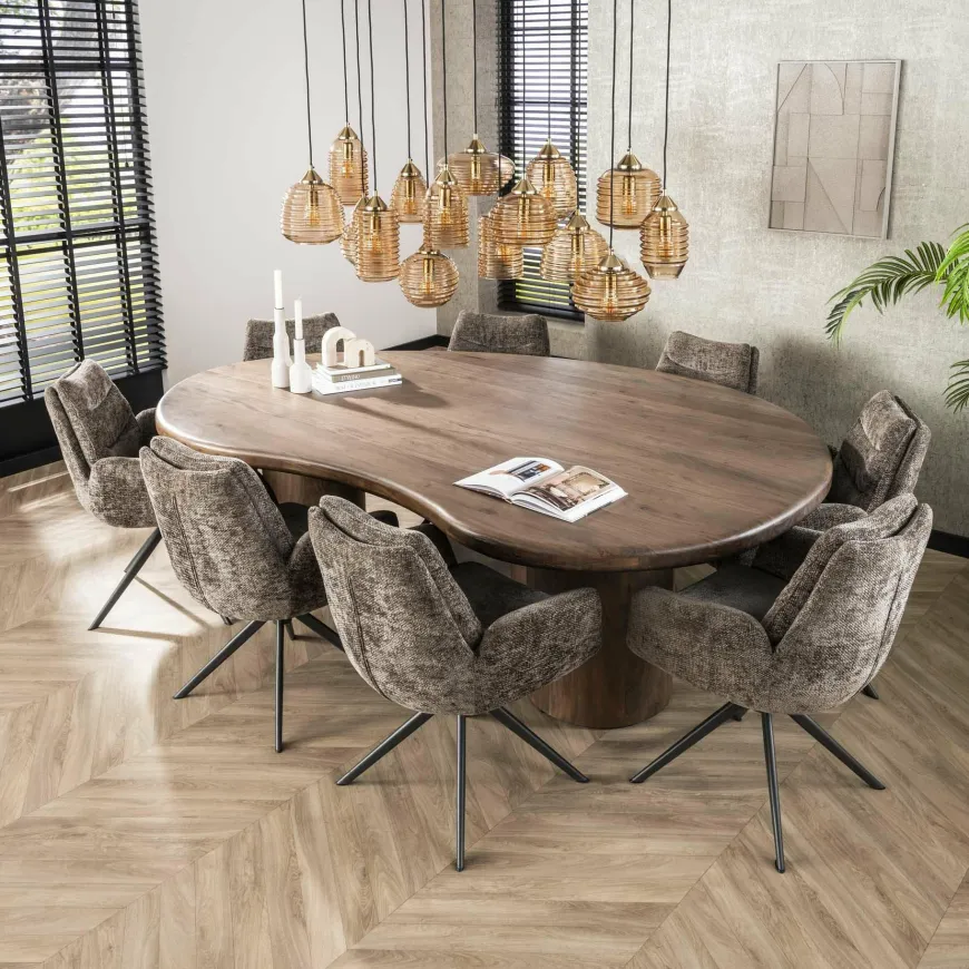 WoonStijl Armstoel lounge Rich taupe