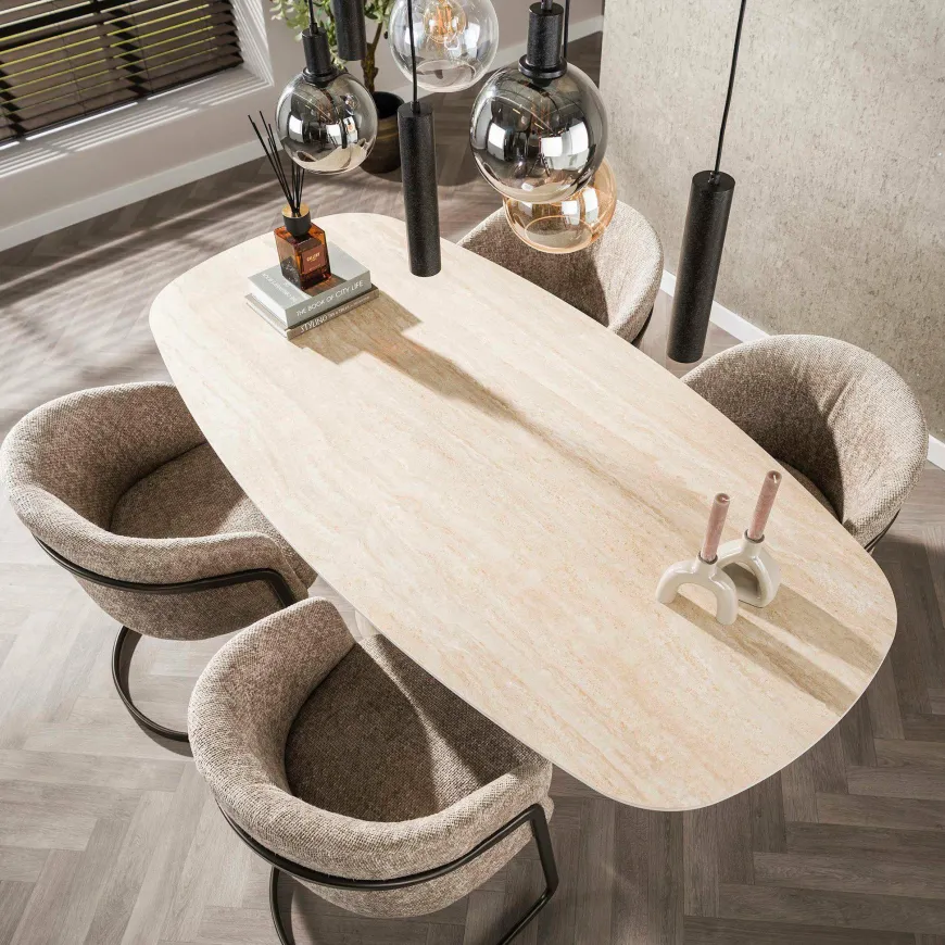 WoonStijl Armstoel Sway Hoven Zand
