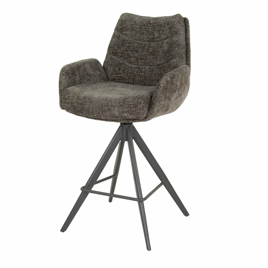 WoonStijl Barstoel lounge Rich taupe