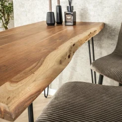 WoonStijl Bartafel edge 130 acacia
