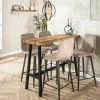 WoonStijl Bartafel live edge 2+3 dik / massief Acacia naturel