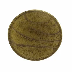 WoonStijl Bijzettafel M druppel Eclipse goud antiek finish