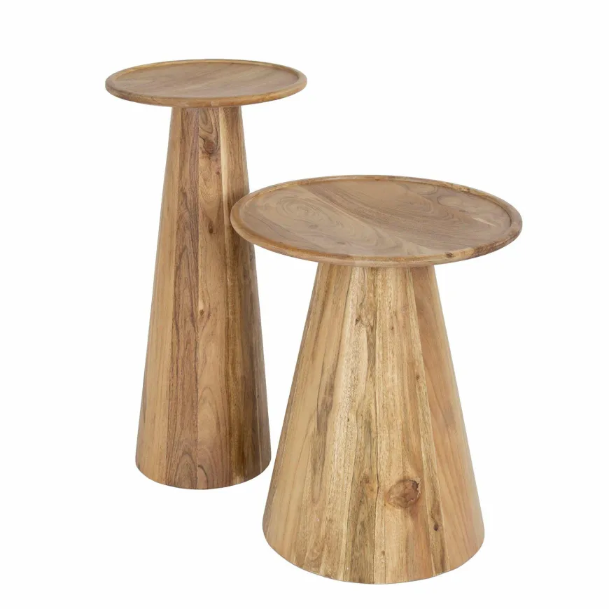 WoonStijl Bijzettafel set van 2 Cone