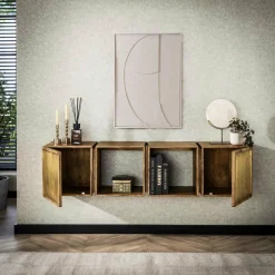 WoonStijl Dressoir 2D brass