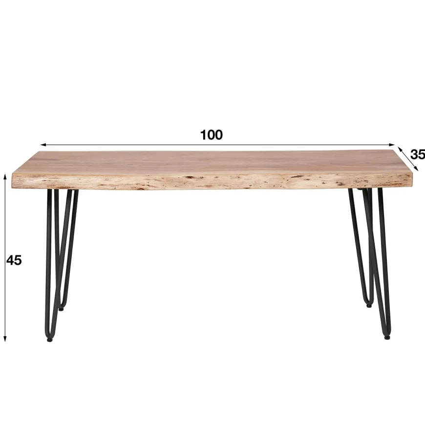 WoonStijl Eetkamerbank edge 100