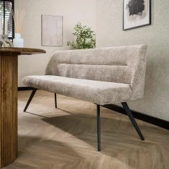 WoonStijl Eetkamerbank pull Rich Zandkleur