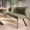 WoonStijl Eetkamerbank Raster 180 cm Hoven groen