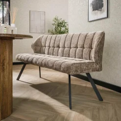 WoonStijl Eetkamerbank raster 180 Rich Champagne