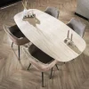 WoonStijl Eetkamertafel 180 ceramic travertinlook