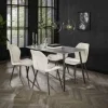 WoonStijl Eetkamertafel 140 Ceramic natural lichtgrijs