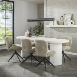 WoonStijl Eetkamertafel arch stone 215x90cm