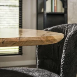 WoonStijl Eetkamertafel driehoek acacia