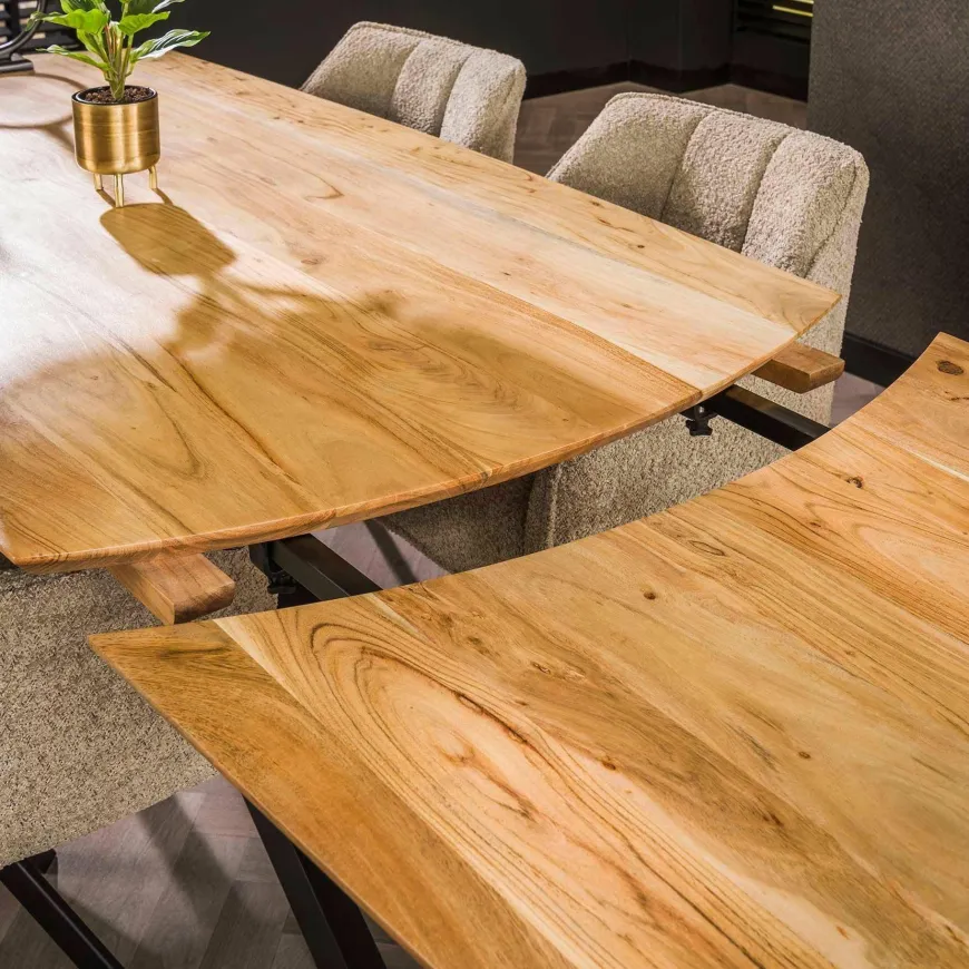 WoonStijl Eetkamertafel Extend acacia 175 / 275 cm