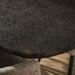 WoonStijl Eettafel 180 deens ovaal Metallic