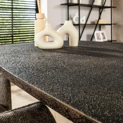 WoonStijl Eettafel 215 deens ovaal Metallic