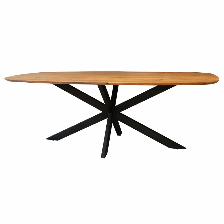 WoonStijl Eettafel Arhus solid acacia 180 cm