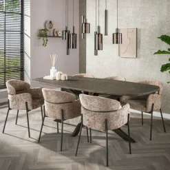 WoonStijl Eettafel Bronvik deens ovaal 215 cm