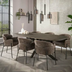 WoonStijl Eettafel Bronvik deens ovaal 215 cm