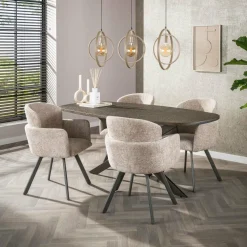 WoonStijl Eettafel Bronvik deens ovaal 180 cm