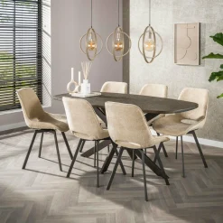 WoonStijl Eettafel Bronvik deens ovaal 180 cm