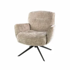 WoonStijl Fauteuil Forza draaibaar Hoven zand