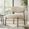 WoonStijl Fauteuil Round - Tissee cargo zandkleur