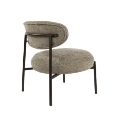 WoonStijl Fauteuil Round - Tissee cargo zandkleur