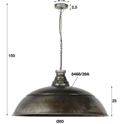 WoonStijl Hanglamp Ø80 Industry