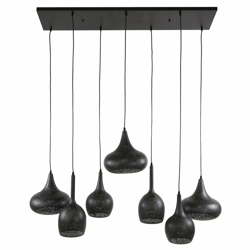 WoonStijl Hanglamp 4+3 zip