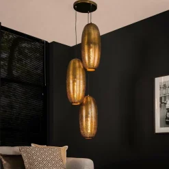 WoonStijl Hanglamp Cosmic getrapt met 3 lampen