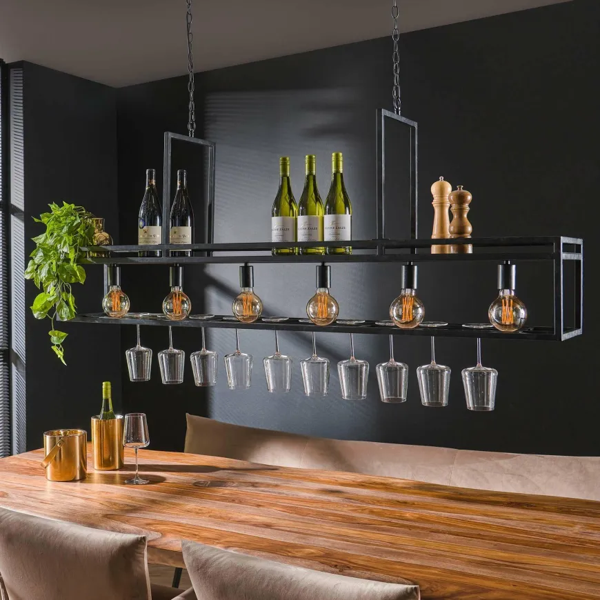 WoonStijl Hanglamp Decorate met 6 lampen