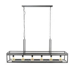 WoonStijl Hanglamp Decorate met 6 lampen