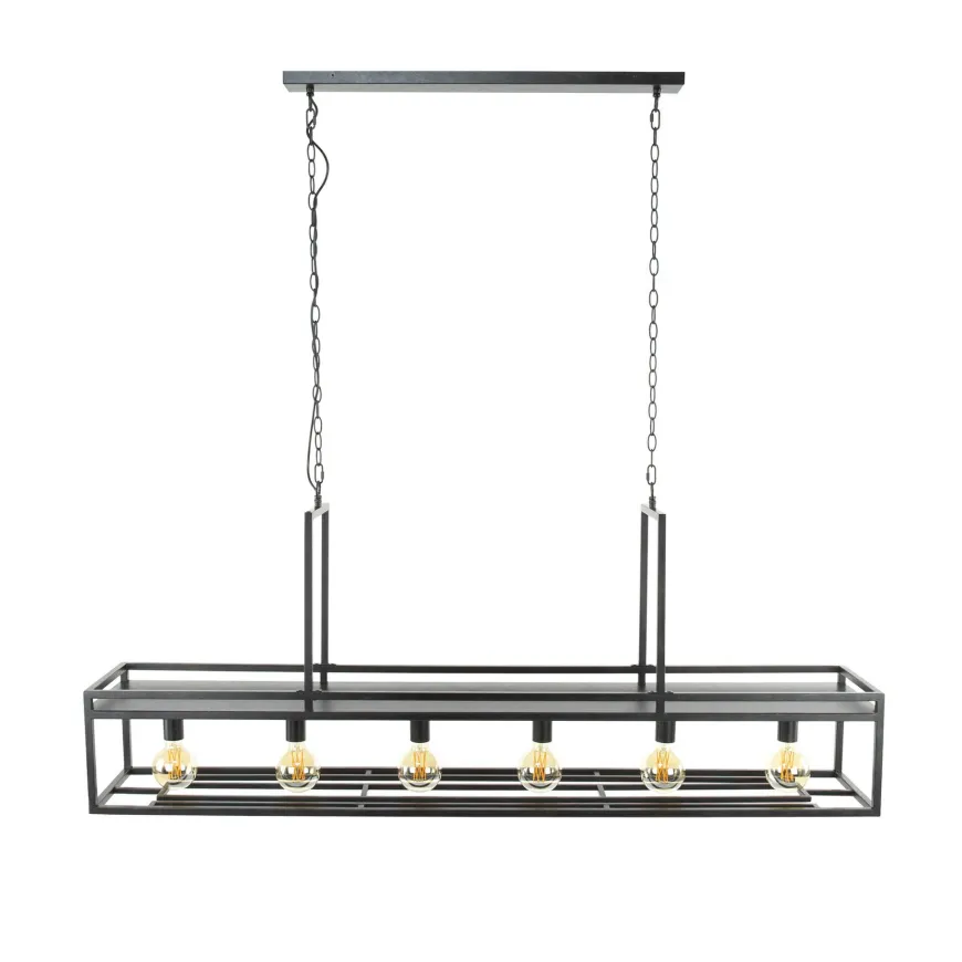 WoonStijl Hanglamp Decorate met 6 lampen