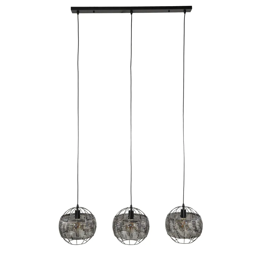 WoonStijl Hanglamp 3L Ø30 armor open