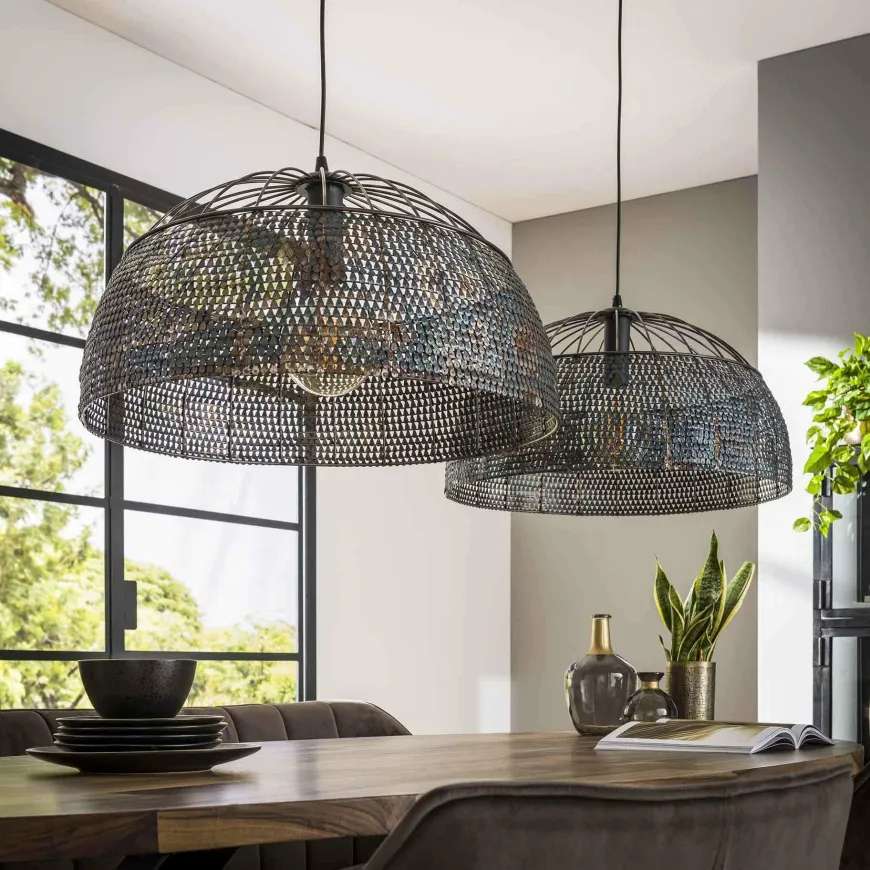 WoonStijl Hanglamp 2L armor Ø60
