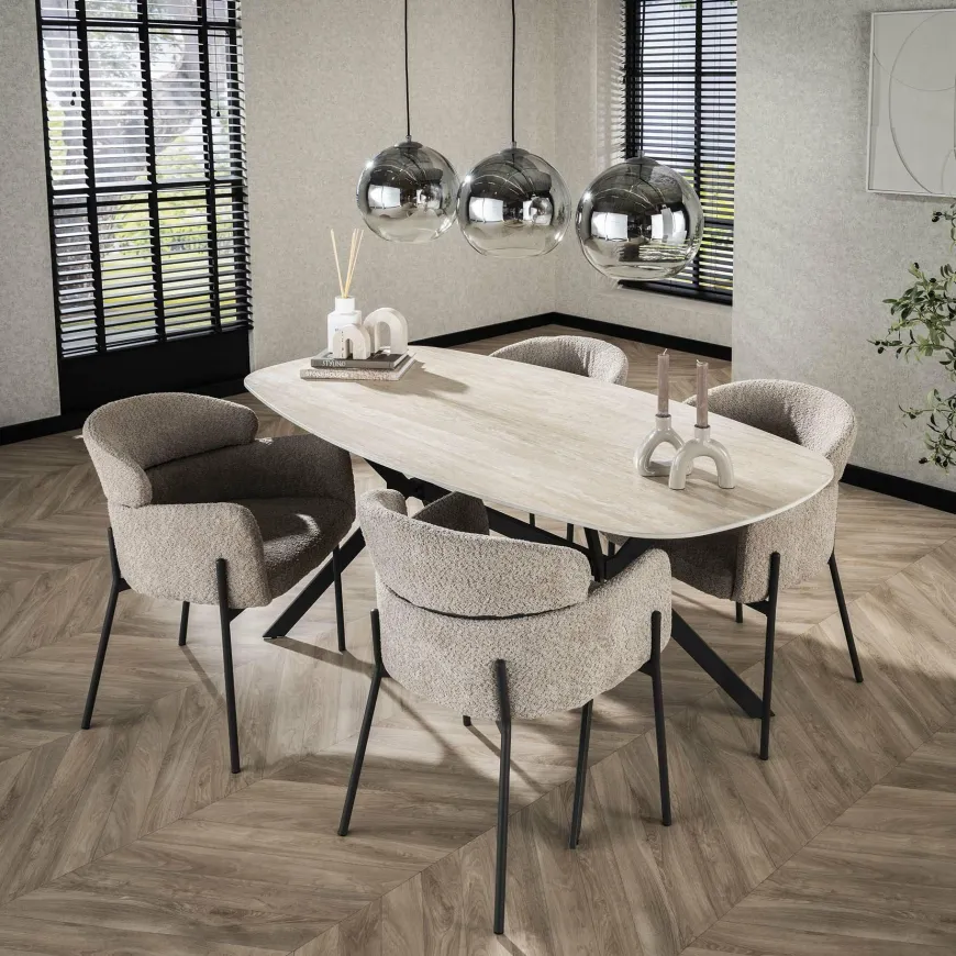 WoonStijl Hanglamp 3L bubble shaded