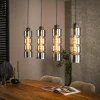 WoonStijl Hanglamp 4L cylinder glas