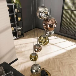 WoonStijl Hanglamp 7L getrapt stellar