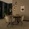 WoonStijl Hanglamp 5L getrapt mix metal