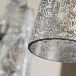 WoonStijl Hanglamp 7L kegel stone
