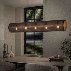 WoonStijl Hanglamp 5L koker mesh