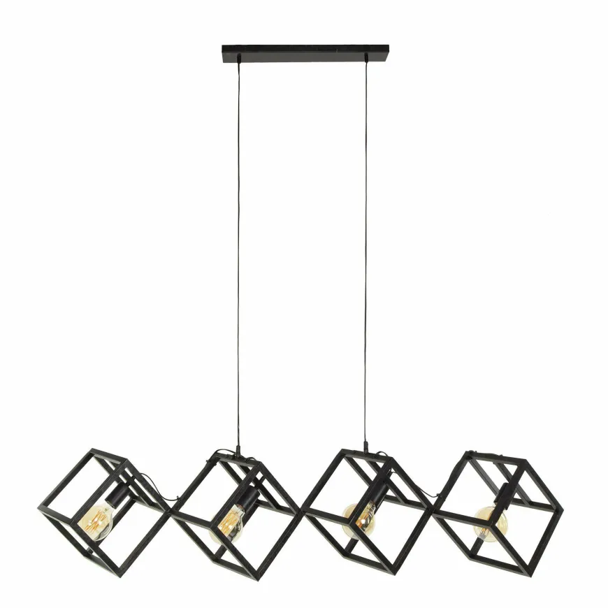 WoonStijl Hanglamp 4L kubus