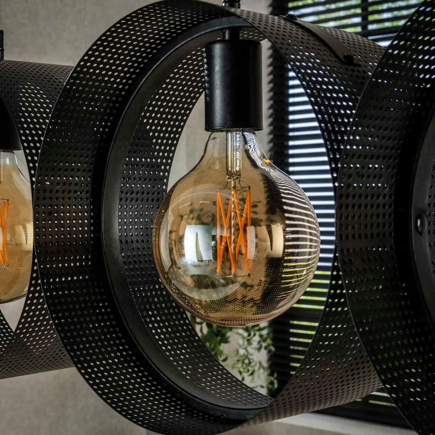 WoonStijl Hanglamp 4L ring geperforeerd